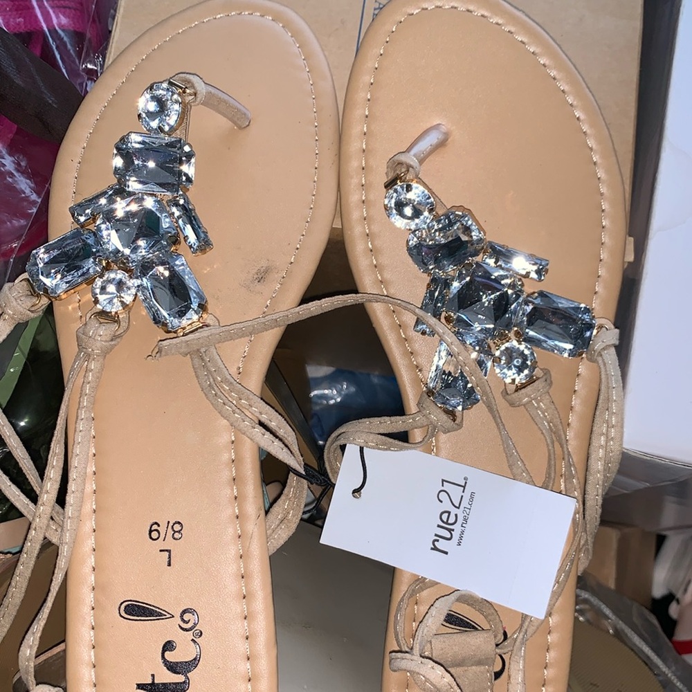 NWT BLING sandals